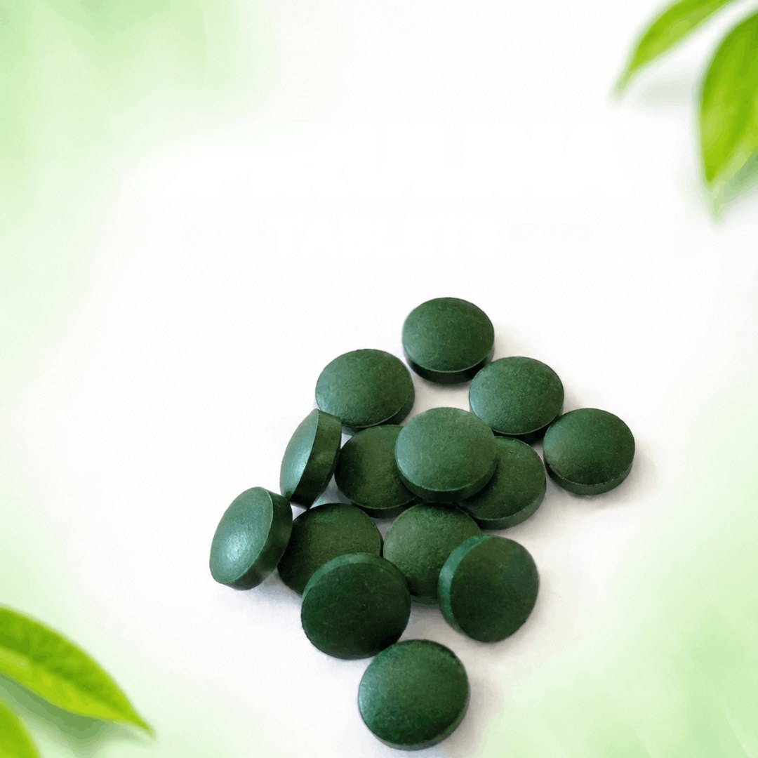 Spirulina tablets, a core nutraceutical format